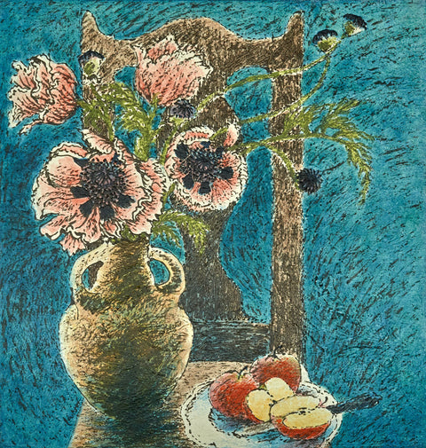Poppies and His Favourite Blue