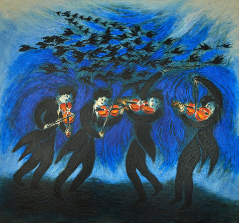 Four Nightly Violinists