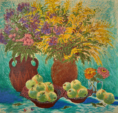 Green Apples and Goldenrod