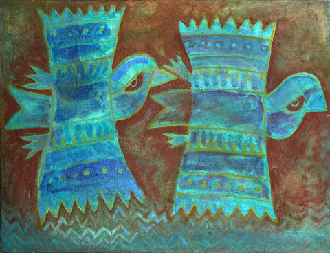 Birds Flying Over Water